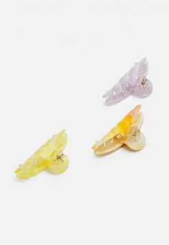 Fire & Glory - Damen FGLISBETH HAIR SHARK 3 PACK - Haar-Styling-Accessoires - Ochre/multi -Kaotikoire Magasin 9681ae169f324bfb81bbc21e617d01f4