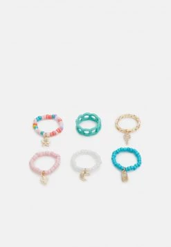 Fire & Glory - Damen FGLILI 6 PACK - Ring - Gold-coloured/multi