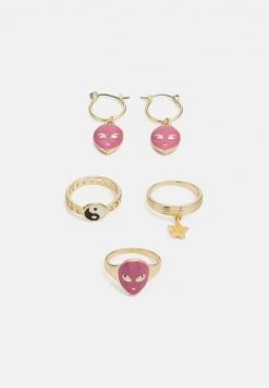 Fire & Glory KATE 4 PACK SET - Ring - Gold-coloured/multi - Damen