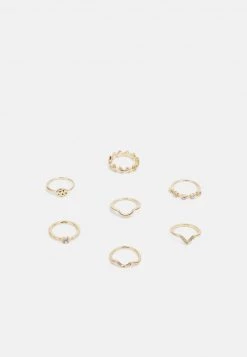 Fire & Glory - Damen 7 PACK - Ring - Gold-coloured
