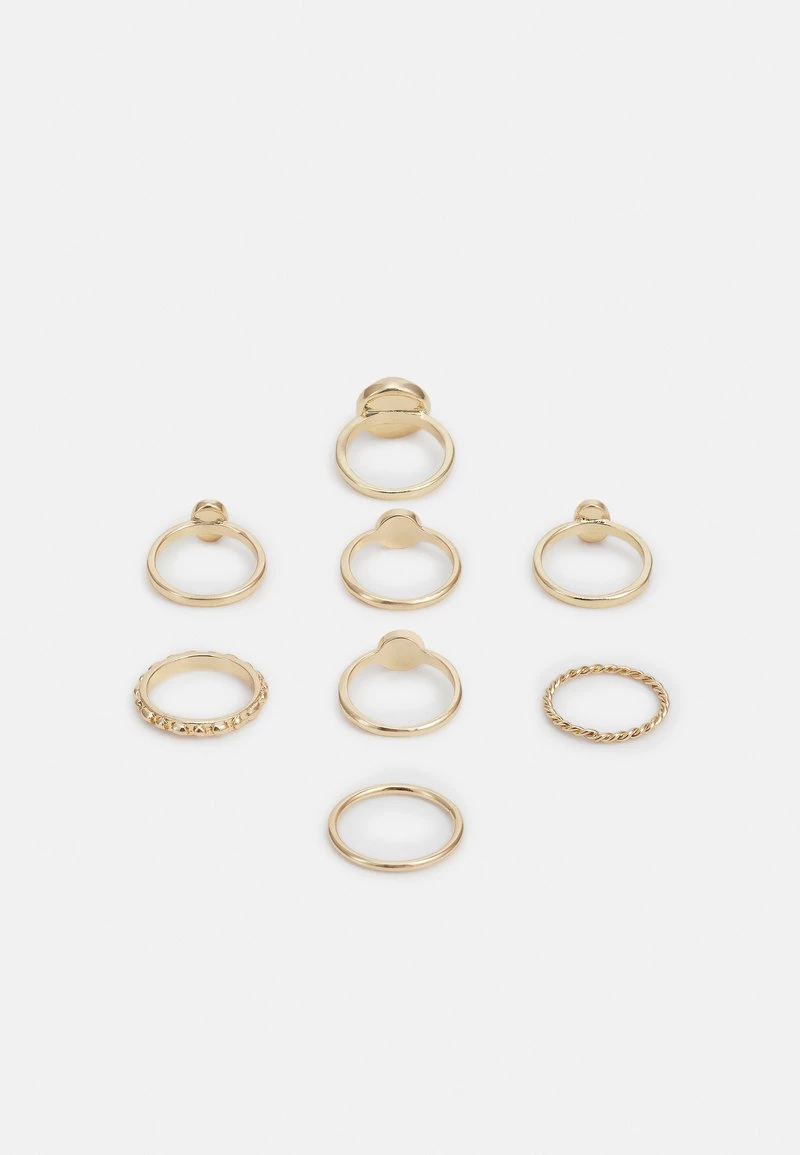 Fire & Glory - Damen FGFEMMA 8 PACK - Ring - Gold-coloured/multi 4 Fire & Glory - Damen FGFEMMA 8 PACK - Ring - Gold-coloured/multi – Bild 2