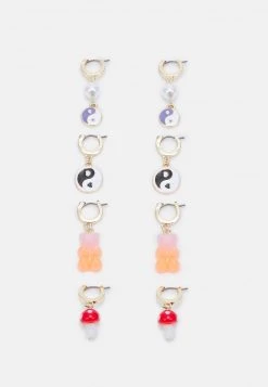 Fire & Glory JADA EARRINGS 4 PACK - Ohrringe - Gold-coloured - Damen