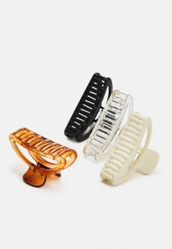 Fire & Glory FGLOUISE HAIR SHARK 4 PACK - Haar-Styling-Accessoires - Black/multi - Damen -Kaotikoire Magasin 9b3bb3a26df148b691d1774537f723ae