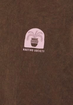 Kaotiko WASHED DREAM UNISEX - T-Shirt Print - Brown -Kaotikoire Magasin 9baffeafe71b4b54bc9532e92a1a3771