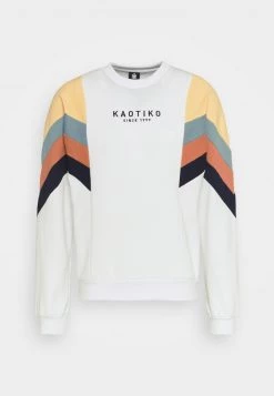 Kaotiko CREW SEATTLE UNISEX - Sweatshirt - White -Kaotikoire Magasin 9ce27f03ca5843cfbdd6fc7a69d13ba5
