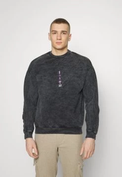 Kaotiko CREW WASHED RUINS UNISEX - Sweatshirt - Black -Kaotikoire Magasin 9dfd780c051e4e9389da38ee98f2cc78