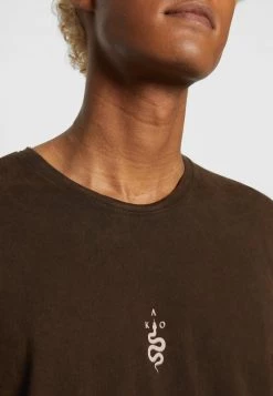 Kaotiko WASHED PALM VIBES UNISEX - T-Shirt Print - Brown -Kaotikoire Magasin 9f6476973d354ab8a2002252d4a6defa