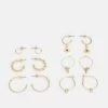 Fire & Glory RIKKY EARRINGS 6 PACK - Ohrringe - Gold-coloured - Damen -Kaotikoire Magasin a030ee8010494d81827461ae5cc3c634