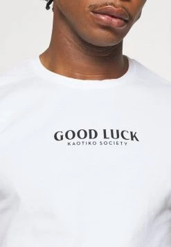 Kaotiko UNISEX GOOD LUCK - T-Shirt Print - White -Kaotikoire Magasin a22798cb829f4376b5510d004460033b