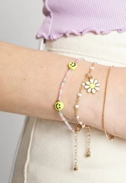 Fire & Glory BRACELET 3 PACK - Armband - Gold-coloured/multi - Damen