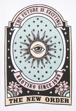 Kaotiko SUD CAP NEW ORDER - Kapuzenpullover - White - Unisex -Kaotikoire Magasin a33be6d4b62a4b748010a1f0b30ddfdf