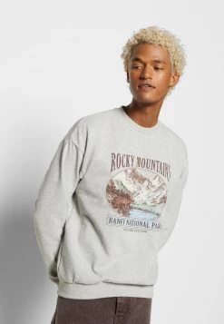 Kaotiko CREW ROCKS MOUNTAINS UNISEX - Sweatshirt - Grey 14 Kaotiko CREW ROCKS MOUNTAINS UNISEX - Sweatshirt - Grey -Kaotikoire Magasin a34604c6d2154a7d84cbe0815ed3b2fb