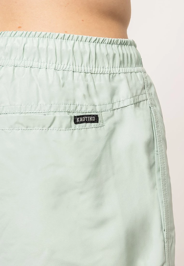 Kaotiko - Herren CALIFORNIA - Badeshorts - Aqua 5 Kaotiko - Herren CALIFORNIA - Badeshorts - Aqua – Bild 3