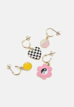 Fire & Glory FGQULLIA EARRINGS 4 PACK - Ohrringe - Gold-coloured - Damen -Kaotikoire Magasin a8d2006211a8487d8325ecbb47cb9598