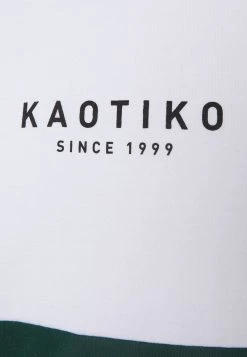 Kaotiko CREW CALIFORNIA - Sweatshirt - Bottle Green - Herren -Kaotikoire Magasin aa5a5cc954ef4e13bdc7a32850e8c715