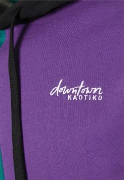 Kaotiko SUD CAP KILLIAN UNISEX - Sweatshirt - Black/jade/purple/grey -Kaotikoire Magasin acbff6efcc95485aa247215db5abde6f