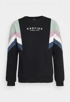 Kaotiko CREW SEATTLE - Sweatshirt - Black/fresh Green - Herren 12 Kaotiko CREW SEATTLE - Sweatshirt - Black/fresh Green - Herren -Kaotikoire Magasin ae4466a1c300403d87882ca74fa95020
