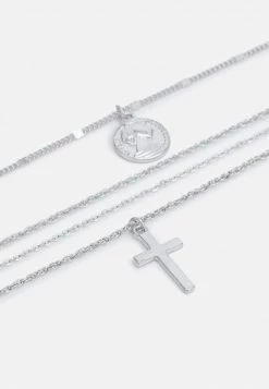 Fire & Glory BELLI COMBI NECKLACE - Halskette - Silver-coloured - Damen -Kaotikoire Magasin ae45c97f290a41fcb41ab878f8e2a479