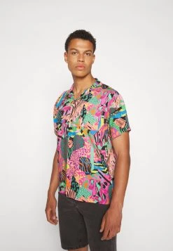 Kaotiko CAMISA ANIMAL 80´S UNISEX - Hemd - Multicolor -Kaotikoire Magasin af2e805999ac4156958c4db147bf41f2