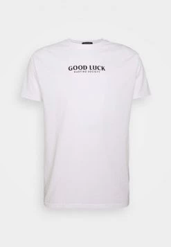 Kaotiko UNISEX GOOD LUCK - T-Shirt Print - White -Kaotikoire Magasin b072edf914474109b91140fb6c56552a