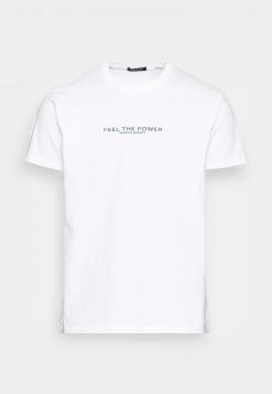 Kaotiko WASHED FEEL THE POWER - T-Shirt Print - White - Unisex -Kaotikoire Magasin b19c34faf4b244d396e884db29cbc3c2