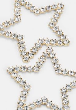 Fire & Glory - Damen EVELIN EARRINGS - Ohrringe - Gold-coloured/clear -Kaotikoire Magasin b1d066b485694c54bcaec35e6970a628