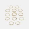Fire & Glory - Damen KATRINE 13 PACK - Ring - Gold-coloured 1 Fire & Glory - Damen KATRINE 13 PACK - Ring - Gold-coloured -Kaotikoire Magasin b1f54ff8580e41d5b2dca3fd9249c256