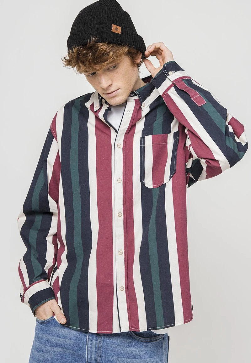 Kaotiko - Unisex Hemd - Gestreiftes Hemd 3 Kaotiko - Unisex Hemd - Gestreiftes Hemd