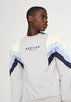 Kaotiko CREW SEATTLE - Sweatshirt - Grey/yellow/green/grape/navy - Unisex 13 Kaotiko CREW SEATTLE - Sweatshirt - Grey/yellow/green/grape/navy - Unisex -Kaotikoire Magasin b463137ebc0a40ac9ac303e8ceb63d7a