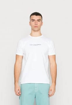 Kaotiko WASHED FEEL THE POWER - T-Shirt Print - White - Unisex -Kaotikoire Magasin b615054e301946349b111db1e7e043d0