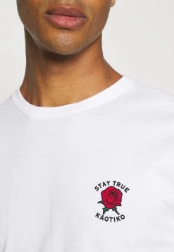 Kaotiko STAY TRUE WASHED UNISEX - T-Shirt Print - White -Kaotikoire Magasin b715df1e5929450ea9056e7d45cdf4a9