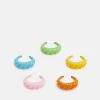 Fire & Glory FGKAHINA 5-PACK RINGS - Ring - Multi-coloured - Damen -Kaotikoire Magasin b900649270324ecf8bf8da71a3e4f72a