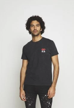 Kaotiko LIPS UNISEX - T-Shirt Print - Dark Grey -Kaotikoire Magasin ba9e8fc55c224656ab63fac60917ee08