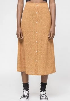 Kaotiko - Damen TOPOS - A-Linien-Rock - Gelb