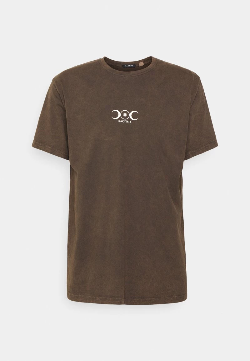 Kaotiko WASHED BRIGHTNESS UNISEX - T-Shirt Print - Brown 4 Kaotiko WASHED BRIGHTNESS UNISEX - T-Shirt Print - Brown – Bild 2