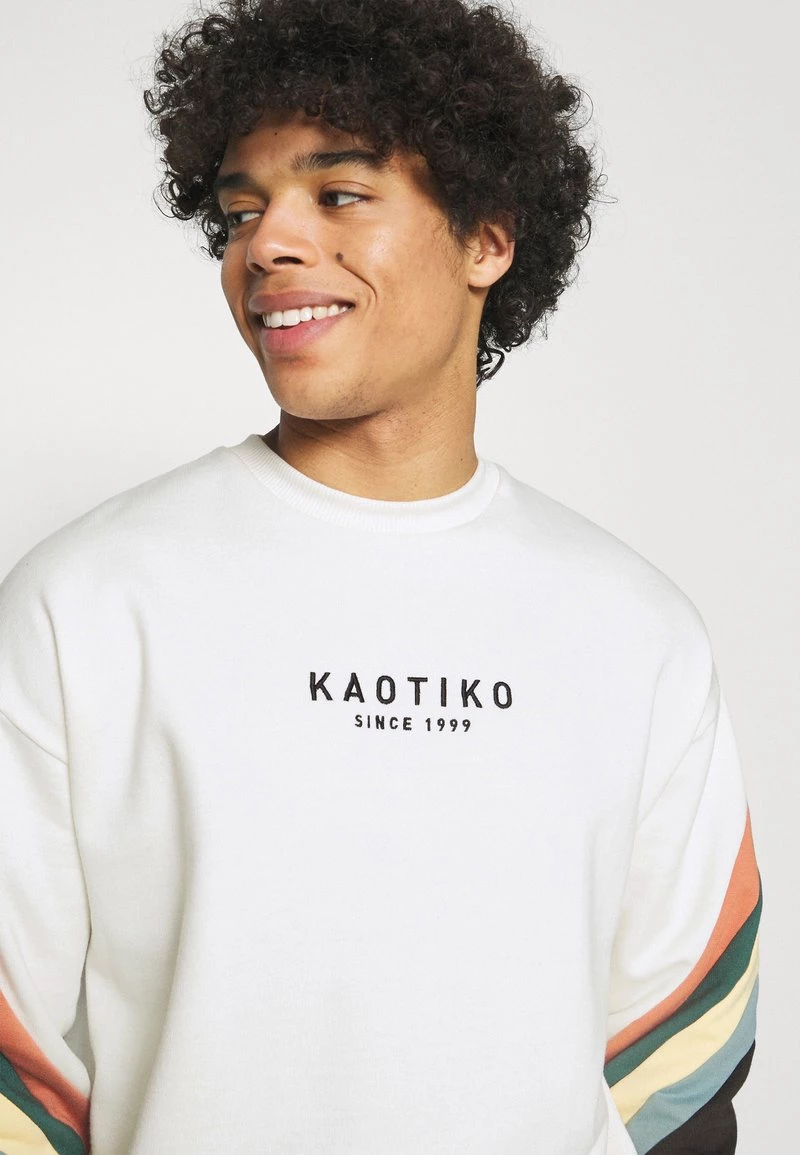 Kaotiko CREW WALKER UNISEX - Sweatshirt - White 6 Kaotiko CREW WALKER UNISEX - Sweatshirt - White – Bild 4