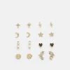Fire & Glory EARSTUD 8 PACK - Ohrringe - Gold-coloured - Damen -Kaotikoire Magasin c0be20090adc49839e209c7c40ccd6c1