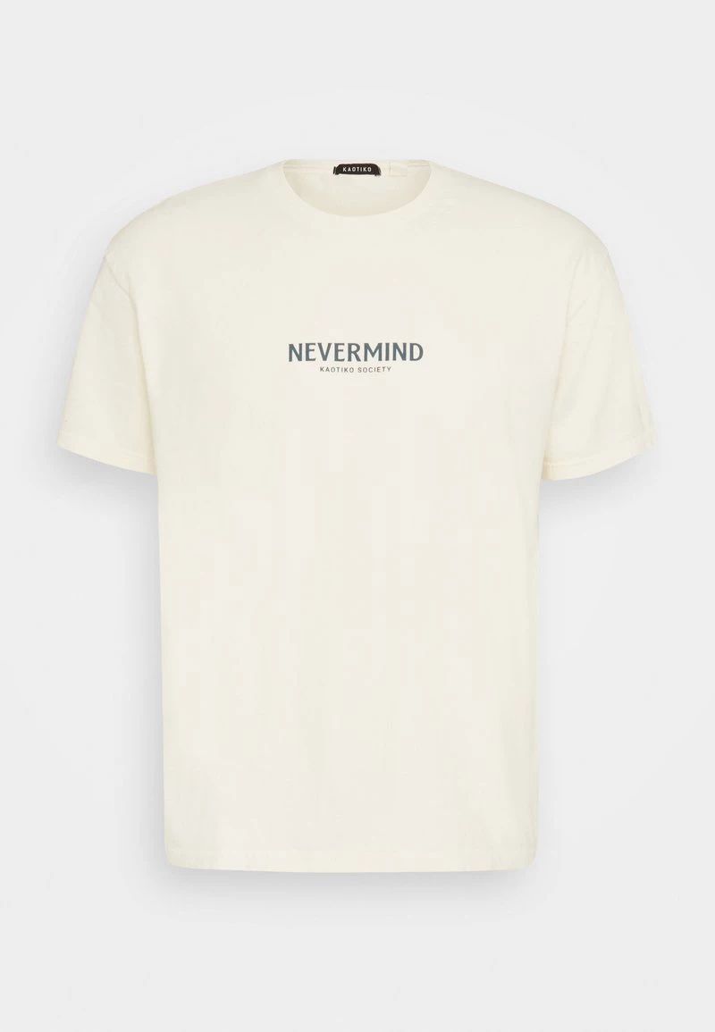 Kaotiko NEVERMIND UNISEX - T-Shirt Print - Ivory 8 Kaotiko NEVERMIND UNISEX - T-Shirt Print - Ivory – Bild 6