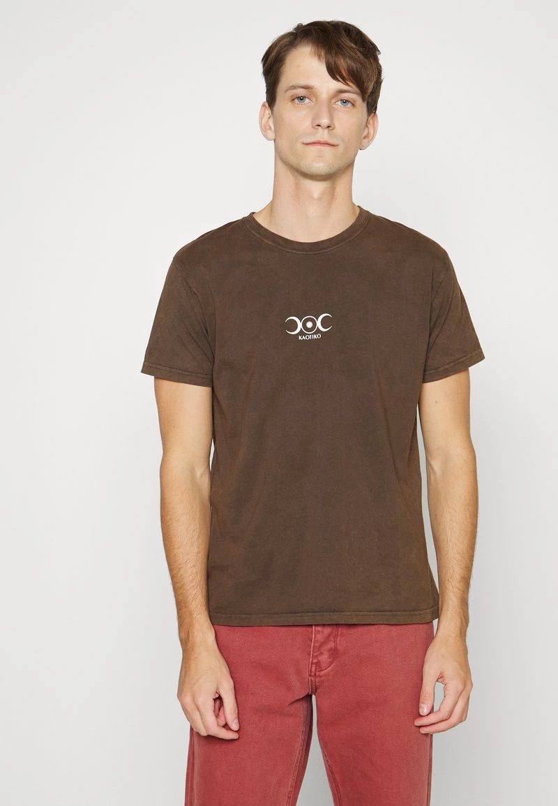 Kaotiko WASHED BRIGHTNESS UNISEX - T-Shirt Print - Brown 5 Kaotiko WASHED BRIGHTNESS UNISEX - T-Shirt Print - Brown – Bild 3