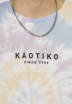 Kaotiko TIE DYE SKY - T-Shirt Print - Blau - Unisex -Kaotikoire Magasin c4b0862ab4af4d649a40b7d567bc5886