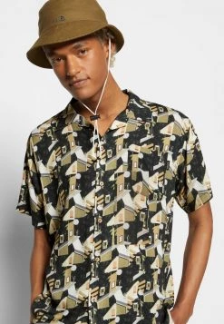 Kaotiko CAMISA BLOCKS UNISEX - Hemdbluse - Black -Kaotikoire Magasin c5d50564b1934f5a9b66c99dac76b96e