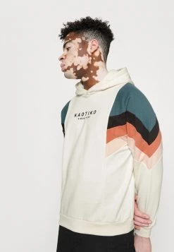 Kaotiko SUD CAP EWAN - Sweatshirt - Marfil/green - Herren -Kaotikoire Magasin c90aab5f0c7d4af894b1e7f08de7118e