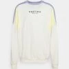 Kaotiko CREW SPIKE UNISEX - Sweatshirt - Ivory/yellow/grape/ - Herren