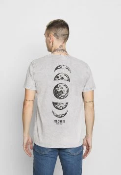 Kaotiko TIE DYE VENUS - T-Shirt Print - Grey - Unisex