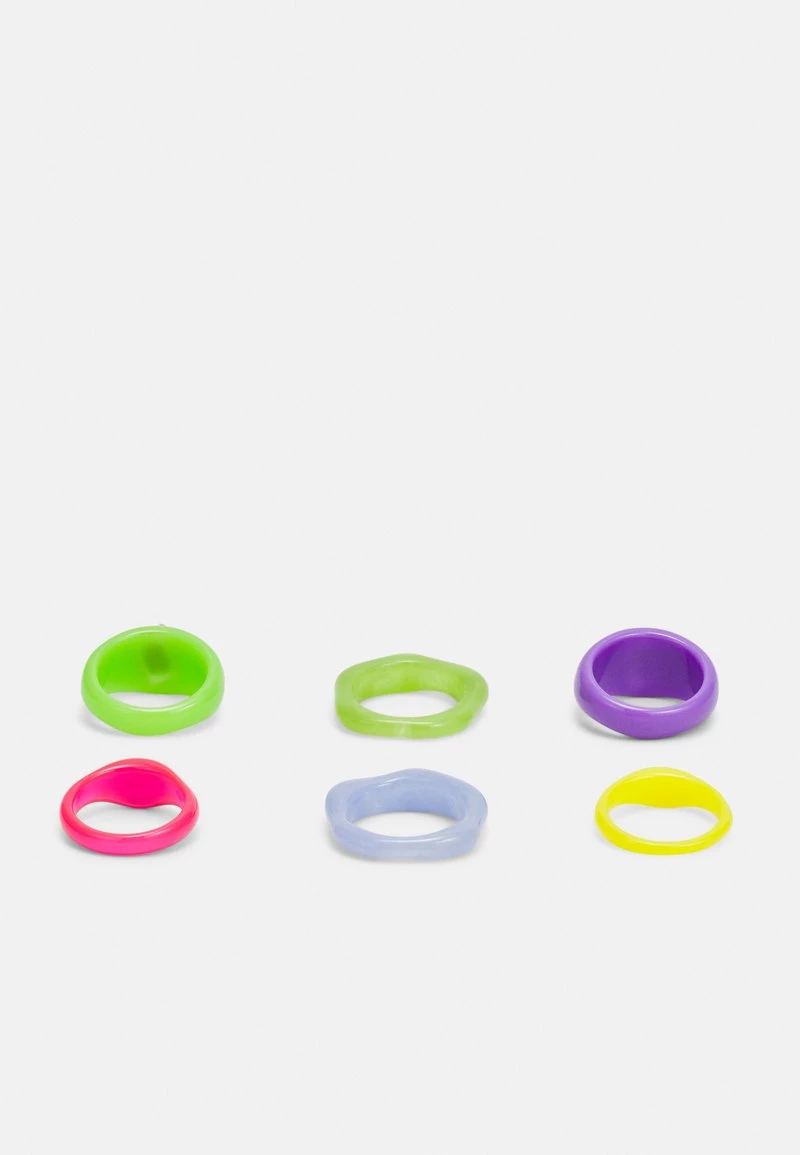 Fire & Glory - Damen 6 PACK - Ring - Pastel Lavender/multi 4 Fire & Glory - Damen 6 PACK - Ring - Pastel Lavender/multi – Bild 2