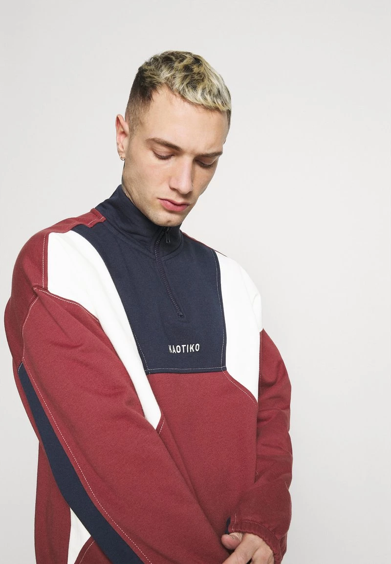 Kaotiko UNISEX CREW ARNOLD - Sweatshirt - Granate 7 Kaotiko UNISEX CREW ARNOLD - Sweatshirt - Granate – Bild 5