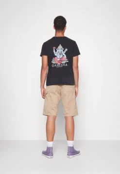 Kaotiko WASHED GANESHA UNISEX - T-Shirt Print - Black -Kaotikoire Magasin ceede9c0382b4e92ba7499b6f2fbe236