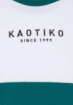 Kaotiko CREW DENVER - Sweatshirt - Jade/navy - Herren -Kaotikoire Magasin d0aecbb3a6574900abbb7cef43cd57bb