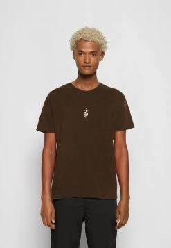 Kaotiko WASHED PALM VIBES UNISEX - T-Shirt Print - Brown -Kaotikoire Magasin d0c7bb7aade0461b8c43cefe3aed4869