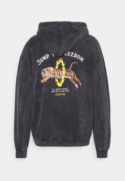 Kaotiko SUD CAP FIRE TIGER UNISEX - Sweatshirt - Black -Kaotikoire Magasin d1f8c71d0638410c8af58ade54ed94f2